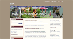 Desktop Screenshot of homeopati.cz